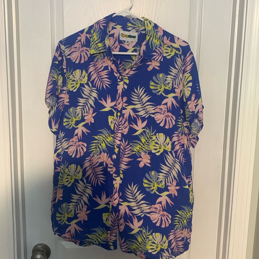 XXL Women’s Hawaiian button-down Shirt
